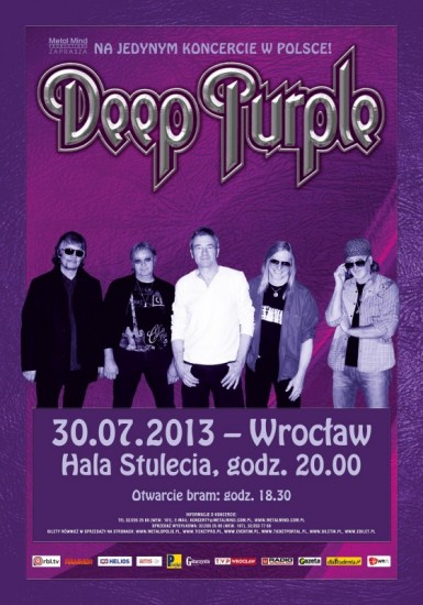 Deep Purple w Hali Stulecia - 