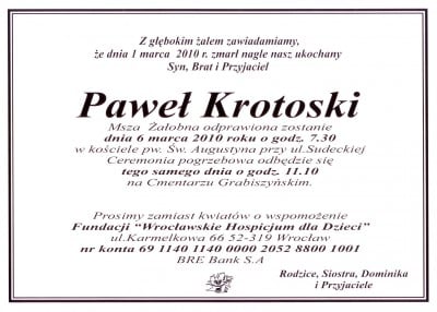 Zmarł Paweł Krotoski - 9