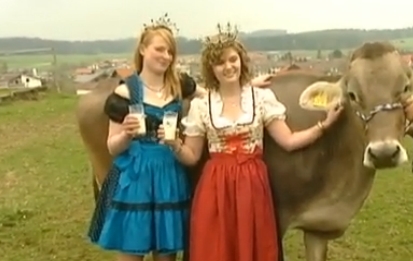 Zostań Królową Mleka 2014 (WYBORY) - Konkurs w Bavarii/Deutsche Welle