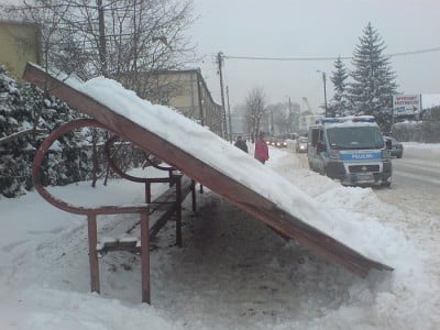 Dolny Śląsk: zimowy paraliż na drogach - 14
