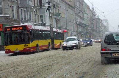Zima paraliżuje dolnośląskie drogi (Zobacz) - 2
