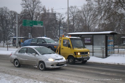 Zima paraliżuje dolnośląskie drogi (Zobacz) - 15