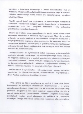 Medycy wiedzą, ale nie powiedzą - 1