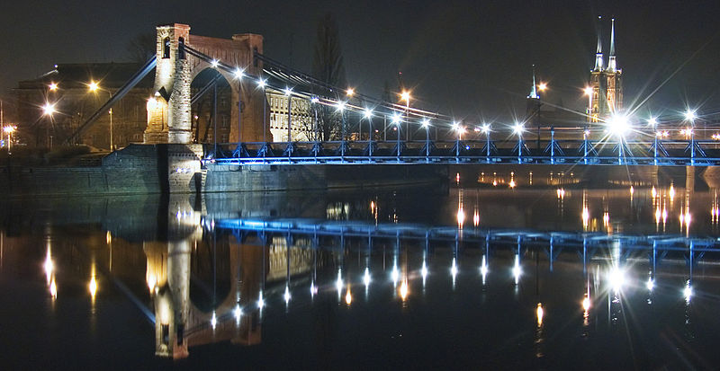 Mosty, kładki i tunele do przeglądu - Most Grunwaldzki, fot. Wikipedia