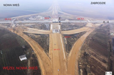 Autostradowa Obwodnica Wrocławia na p&oacute;łmetku (Wideo)