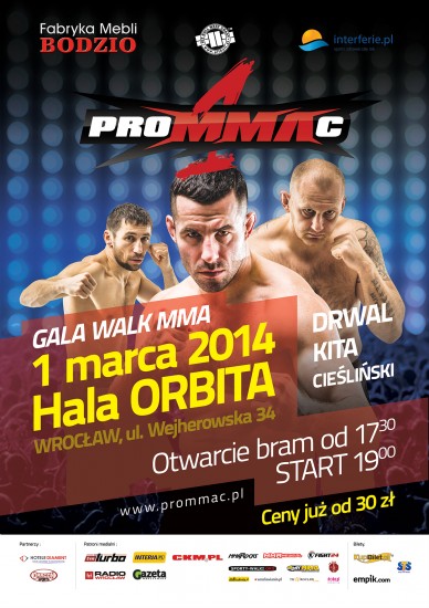 Najwięksi fighterzy MMA w hali Orbita we Wrocławiu - 