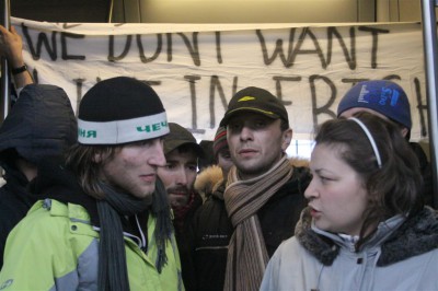 Legnica-Zgorzelec: Protest cudzoziemców   - 3
