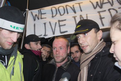 Legnica-Zgorzelec: Protest cudzoziemców   - 6