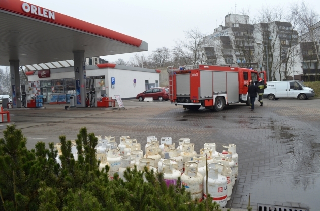 O krok od tragedii w centrum miasta