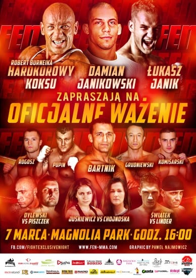 Fight Exclusive Night 2 (WAŻENIE) - mat. prasowe