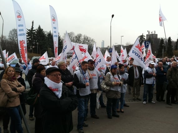 Protest  dziennikarzy TVP Wrocław - 5