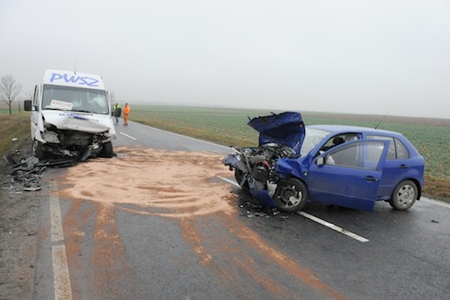 Wypadek w Małuszowie. Są ranni - 