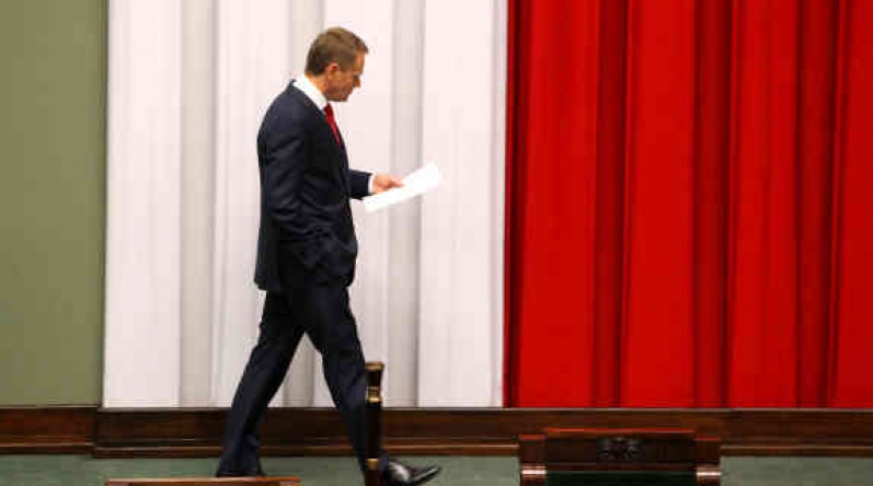  Czy premier Donald Tusk sprostał? - Fot. Maciej Śmiarowski/KPRM