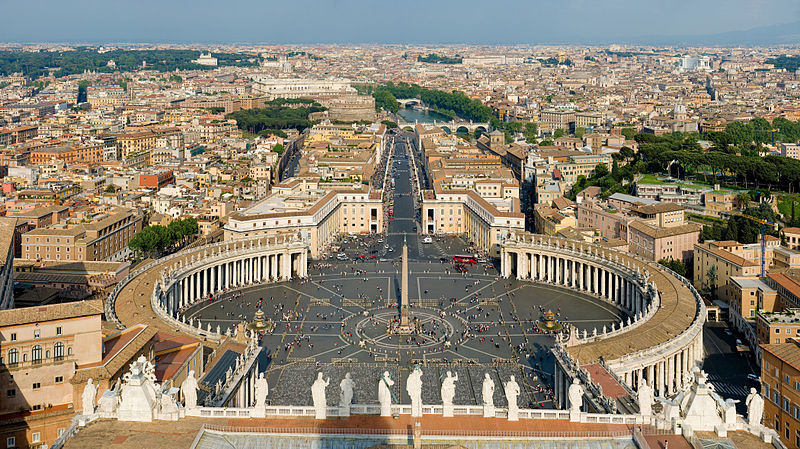 Z każdego zakątka prosto do Rzymu - fot. Wikipedia