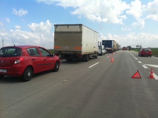 Poważne utrudnienia na A4 - fot. prw.pl