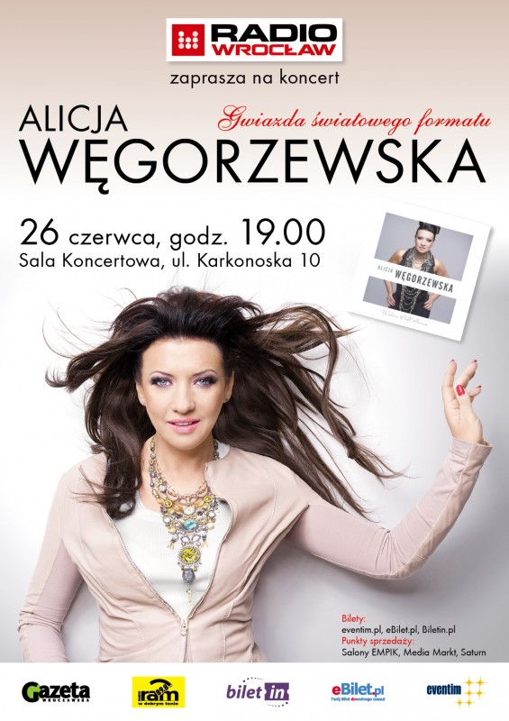 Koncert Alicji Węgorzewskiej (ZDJĘCIA)