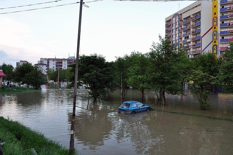 Będzie powódź? Służby uspokajają - Wrocław, rok 2010; fot. Neo/Wikimedia Commons