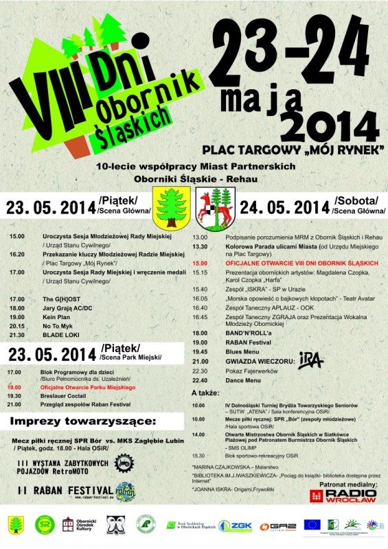 Świętowanie w Obornikach Śląskich