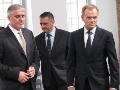 Donald Tusk w Wałbrzychu - 1