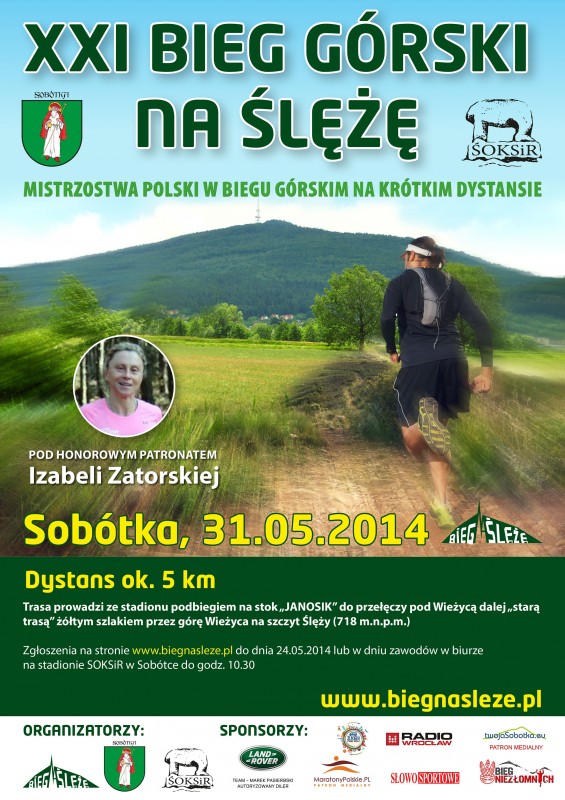 Wielkie wbieganie na Ślężę (ZOBACZ)
