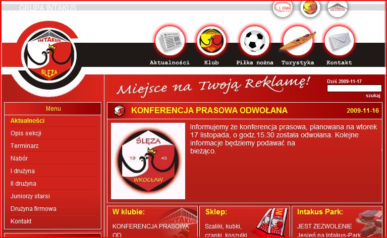Czy najstarszy wrocławski klub sportowy przestanie istnieć? (Posłuchaj) - www.intakus-sleza.pl
