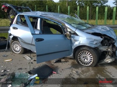 Dwa karambole na autostradzie (ZOBACZ ZDJĘCIA) - 1