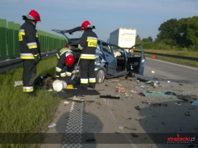 Dwa karambole na autostradzie (ZOBACZ ZDJĘCIA) - 2
