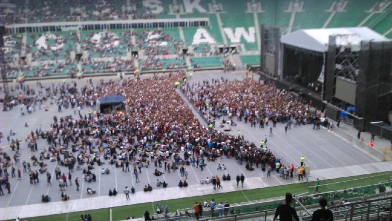 Linkin Park we Wrocławiu: Koncert obejrzało 30 tys. ludzi