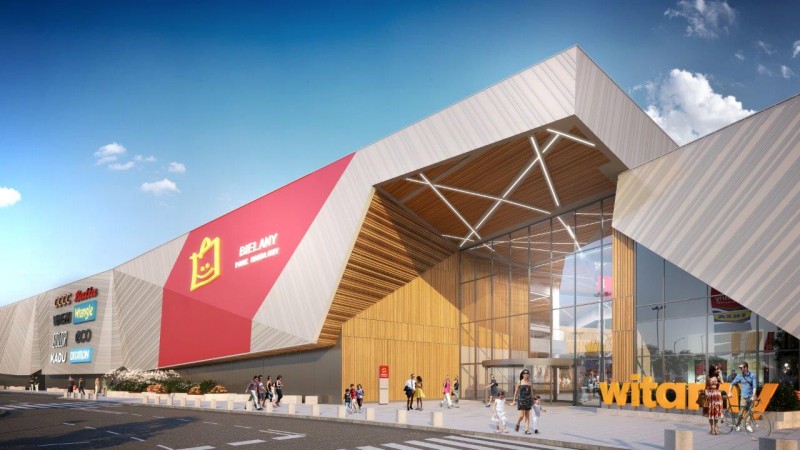Nowe kino i galeria handlowa w Bielanach (WIZUALIZACJE)