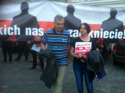 Zakłócili wykład prof. Baumana. Poparło ich blisko 1500 osób - 1