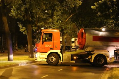 Wrocław: Nocny pożar hali do squasha (ZDJĘCIA) - 10