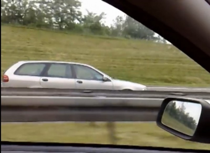 Pędził autostradą  A4 160 km/h pod prąd! (ZOBACZ FILMY) - zdjęcie ilustracyjne; fot. screen z YT