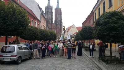 Wrocławska pielgrzymka już w drodze (ZDJĘCIA) - 19