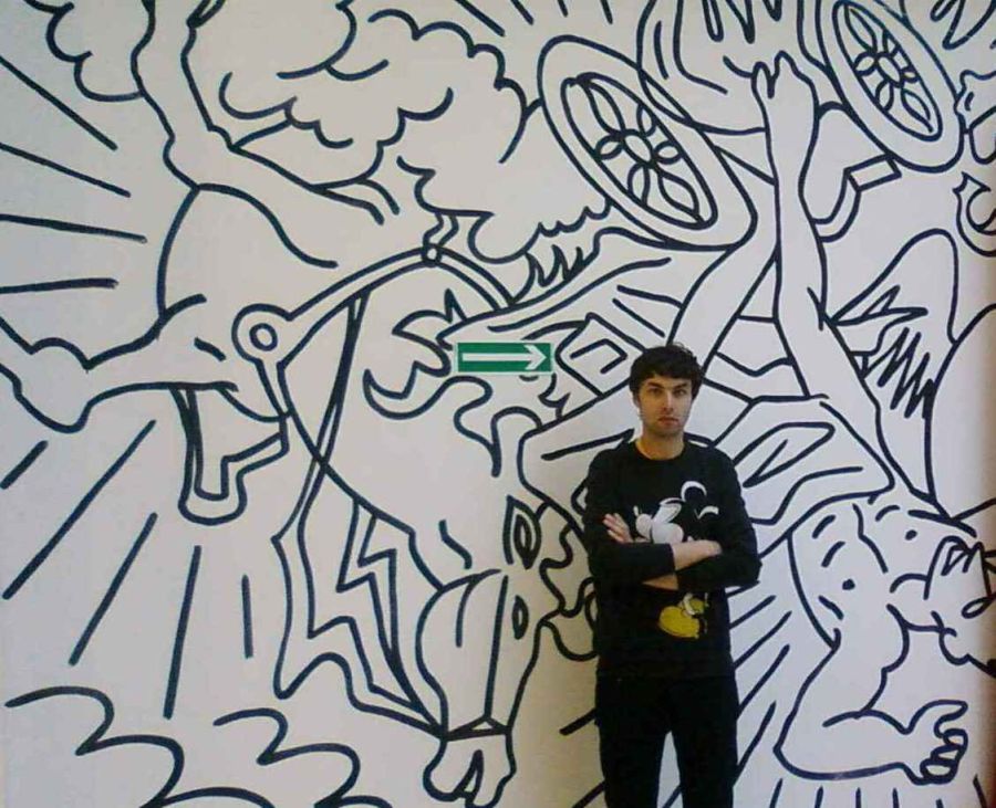 Mural w Renomie (Posłuchaj) - Karol Radziszewski i jego dzieło (Fot. Wojciech Kosiński)