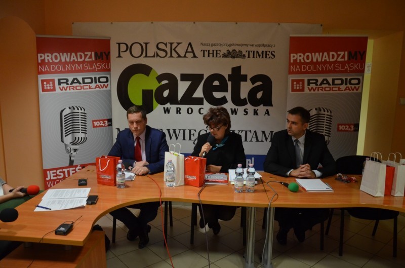 Debata kandydatów na prezydenta Wałbrzycha - fot. Karol Czapski (Radio Wrocław)