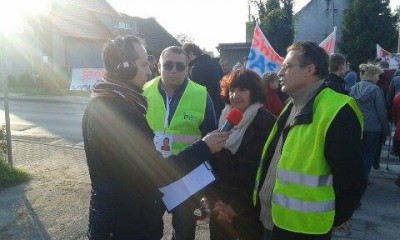 Protest w Świniarach. Żądają fotoradaru albo świateł - 3
