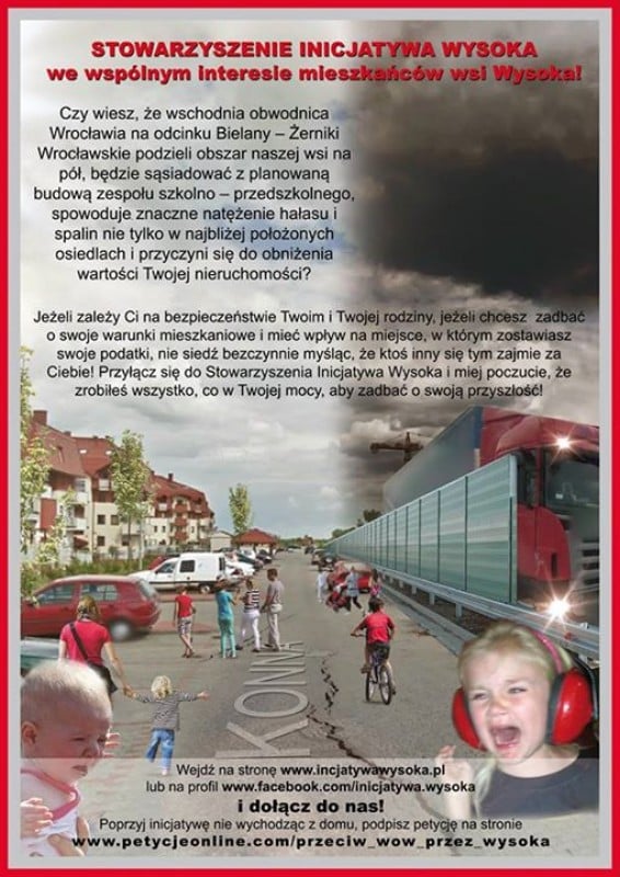 Akcja Reakcja: Obwodnica przez Wysoką pewna?