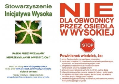Akcja Reakcja: Obwodnica przez Wysoką pewna? - 9