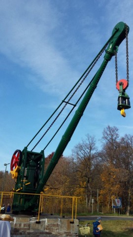 Kowary: Odsłonili zabytkowy dźwig i uruchomili drezynę (FOTO) - 2