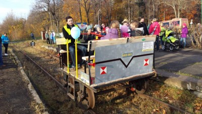 Kowary: Odsłonili zabytkowy dźwig i uruchomili drezynę (FOTO) - 8