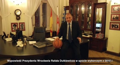 Rafał Dutkiewicz i Bezpartyjni: Kto kogo popiera?  (Spot)