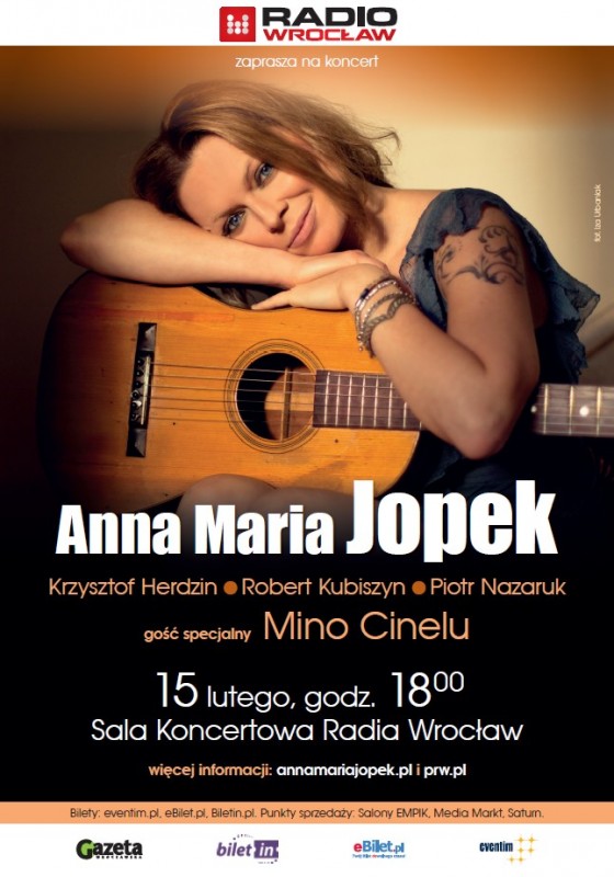 Wyjątkowy koncert: Anna Maria Jopek w Radiu Wrocław (FOTO)