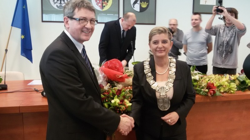 Jedyna kobieta-prezydent w regionie zaprzysiężona