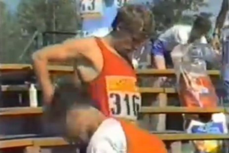 Tak się biegało maratony w 1990 roku (WIDEO) - Fot. Henryk Jurecki