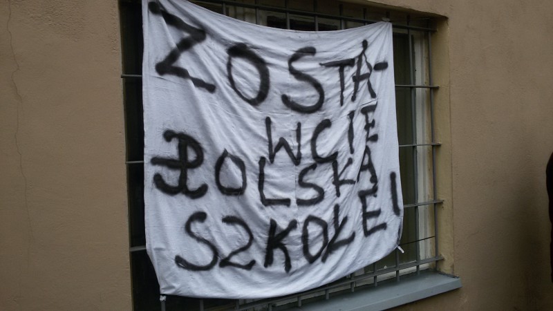 Uczniowie grożą protestem w obronie szkoły (POSŁUCHAJ) - zdjęcia: Michał Wyszowski (Radio Wrocław)