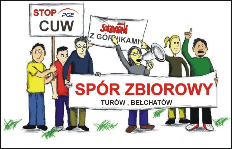 Związkowcy z elektrowni i kopalni Turów grożą strajkami - Ilustracja ze strony internetowej Solidarności KWB Turów