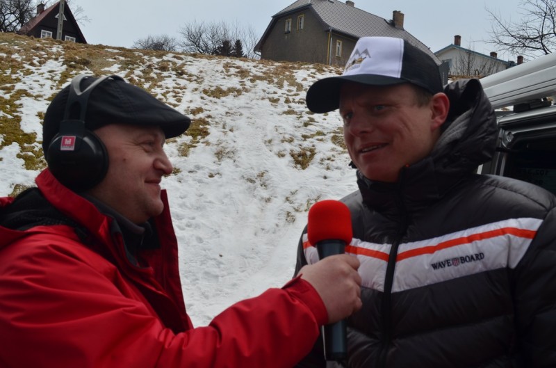 Skijoering w Karpaczu! Śnieg, narty i... motocykle