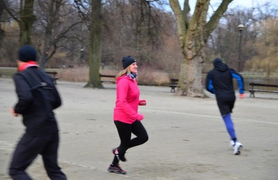 Biegowa drużyna Radia Wrocław po pierwszym treningu - 12