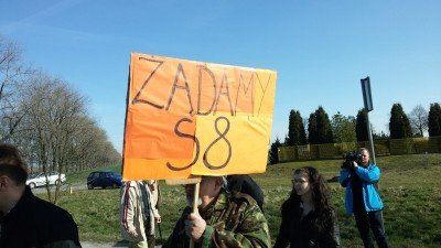 Blokady na DK8, protest na DK30 i A4 (ZOBACZ ZDJĘCIA)