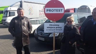 Blokady na DK8, protest na DK30 i A4 (ZOBACZ ZDJĘCIA) - 0